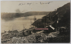 Canada RPPC photo postcard Silver Cliff Mine Cobalt ON @1908