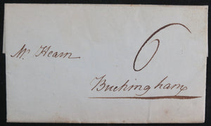1799 UK letter from London to Buckingham, Bill before House of Lords