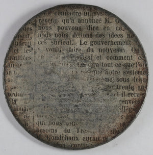 1848 Paris médaille cérémonie funèbre pour victimes Journées de Juin