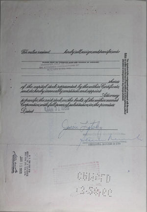Set of 3 stock certificates for Ferrodynamics Corporation (1964-65)