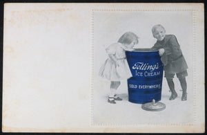 1907 USA advertising postcard Telling’s Ice Cream Cleveland OH