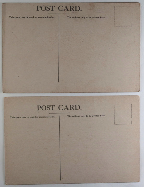 1910 USA set of 3 USA humorous romantic baseball postcards