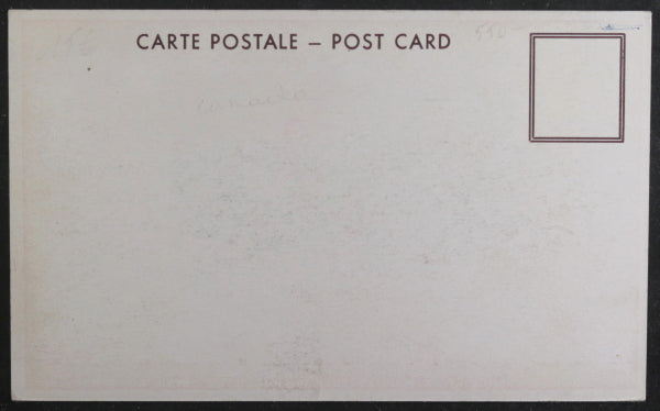 Postcard Canada advertising The Montreal Pharmacy c. 1950