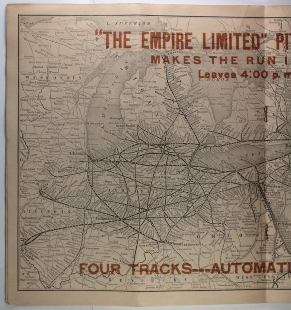 1913 USA timetable Pittsburgh and Lake Erie Railway