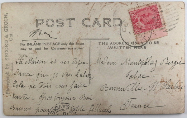 1910 Canada photo postcard Porcupine Ontario Wilson (Dome) Gold Mine