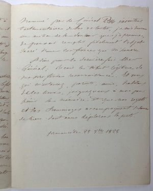 1828 Soissons discours prononcé sur tombe Comte Louis Antoine Pille