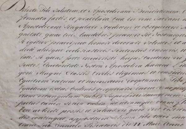 1859 Rome distinction par Pie IX distinction ecclésiastique Lyon