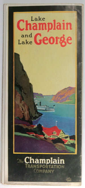 1926 tourist pamphlet Lake George (NY) Steamboat Company