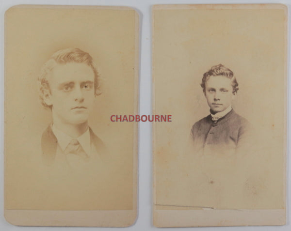 USA  set of 5 CDV photos from Pennsylvania c. 1870s