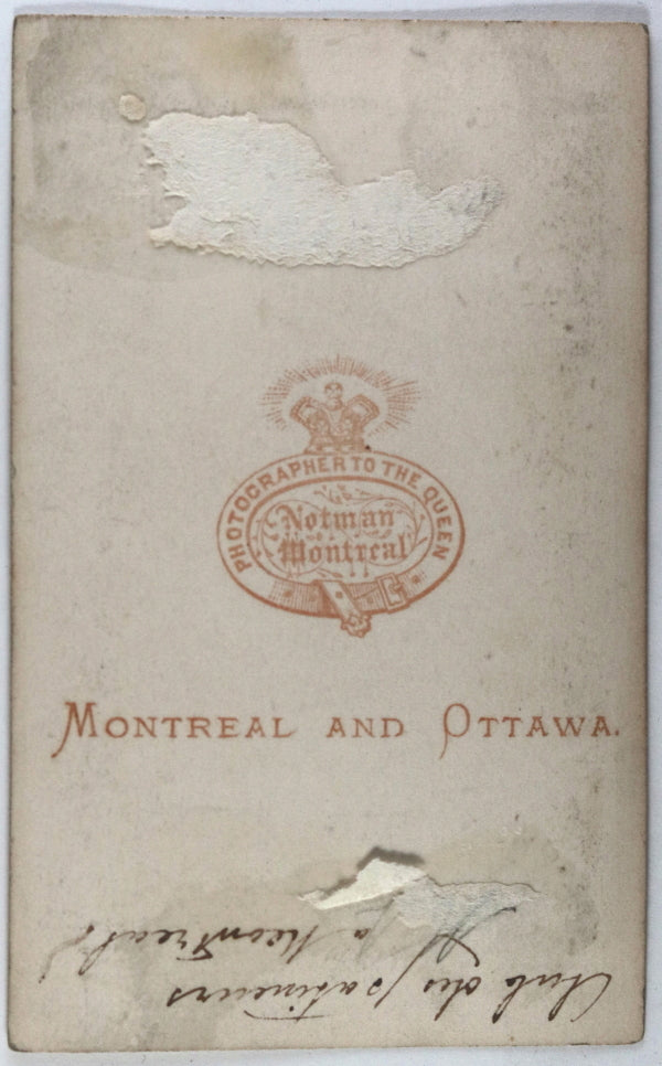 c. 1870 Montreal CDV Victoria Skating Rink by Wiliiam Notman