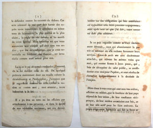 1791 France Révolution lettre du roi Louis XVI aux officiers-généraux