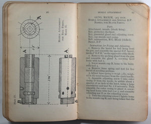 WW1 Machine Gunner’s Handbook C.E.F. Capt. Van Wart  c.1916