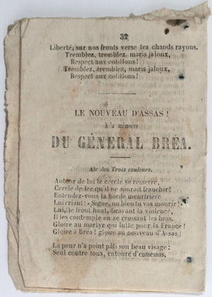 1848 France pages d’un almanach chansons patriotiques1militantes