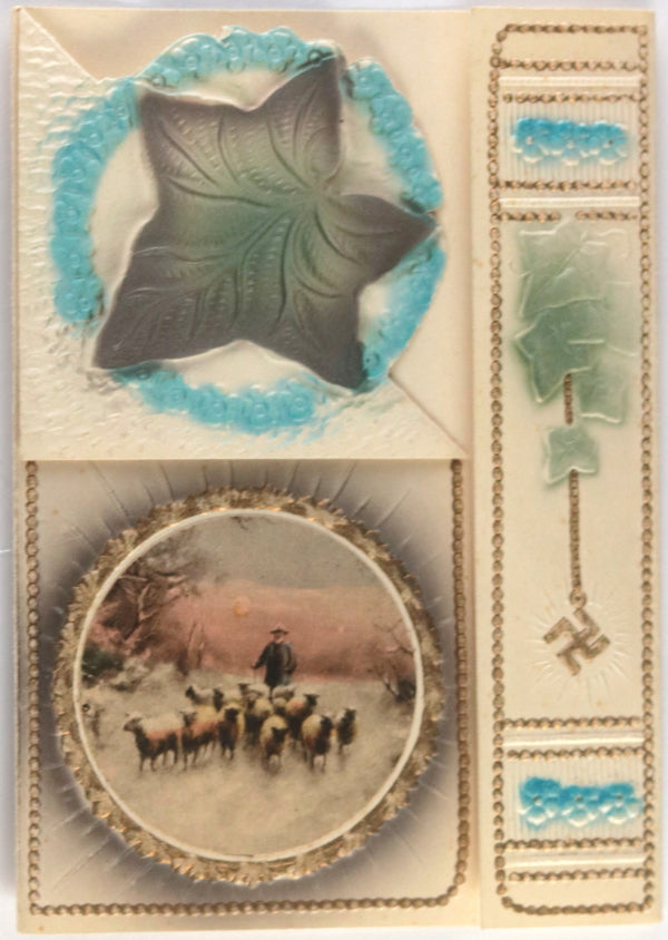 UK early 1900s, winter/XMAS ephemera oddity