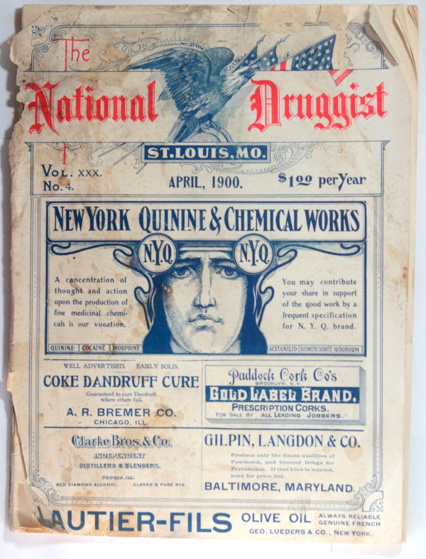 1900 USA The National Druggist magazine