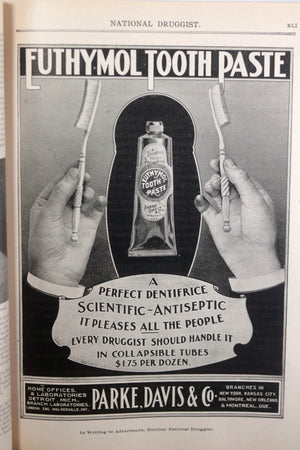 1900 USA The National Druggist magazine