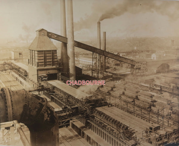 1927 Nova Scotia Canada photo British Empire Steel Corp plant by Dodge