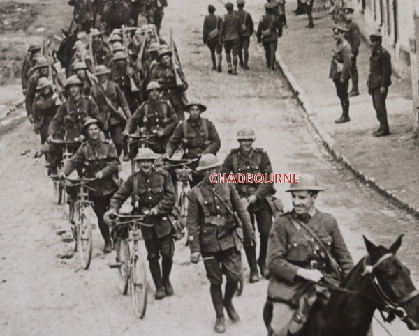 WW1 France 1917 photo Newfoundland Regiment after battle of Monchy