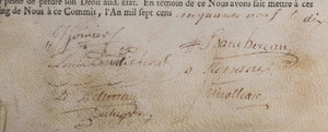 1759 France Tours  Confrairie de St. Louis accueille François Delavau