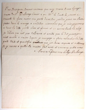 1774 Paris lettre Marie Anne LePage Duboccage écrivain poète saloniste