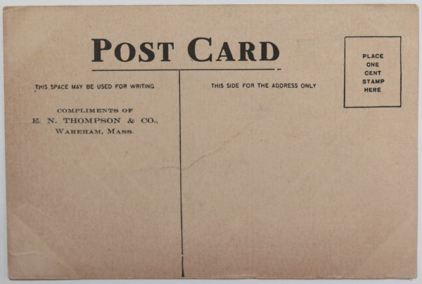 USA advertising trade postcard Heatherbloom Petticoats c. 1900