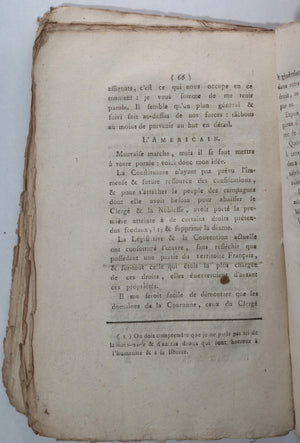 1795 Paris Révolution journal l’Accusateur Public N°. IX, X, XI