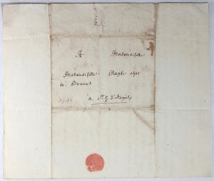 1813-16 France 5 lettres Abbé Dufrene grand vicaire St Jean d'Angély