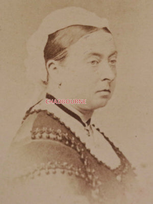 19th C.  Canada Toronto CDV photo of Queen Victoria by William Notman