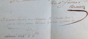 1792 lettre Port de Paix St. Domingue, cargaison d’indigo pour le Havre