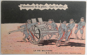 Lot 3 cartes postales militaires (avant Guere 14-18) France Italie