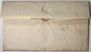 1847 Annapolis brother's letter to Dr. John B. Wells Surgeon US Army