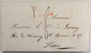 1826 Washington letter diplomat Marquis de Ganay banker Stephen Girard