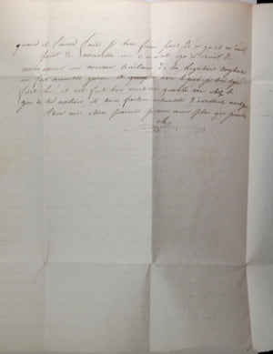 1826 Washington letter diplomat Marquis de Ganay banker Stephen Girard