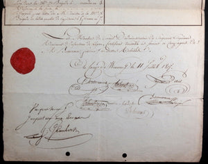 1802-1814 France 4 documents militaires Beaurain 55e,110e,Colonial