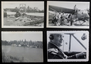 c. 1950s  Canada lot of 65 aviation photos Central Northern Airways