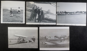 c. 1950s  Canada lot of 65 aviation photos Central Northern Airways