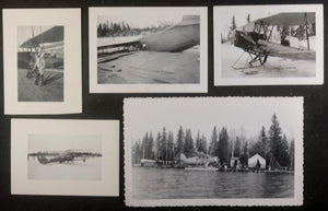 c. 1950s  Canada lot of 65 aviation photos Central Northern Airways