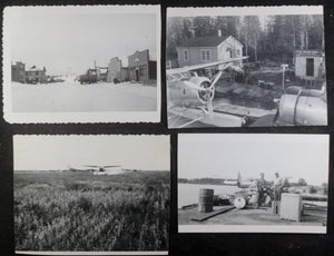 c. 1950s  Canada lot of 65 aviation photos Central Northern Airways