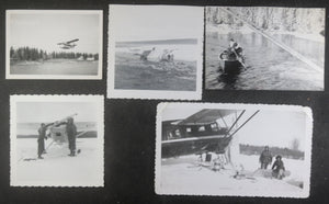 c. 1950s  Canada lot of 65 aviation photos Central Northern Airways