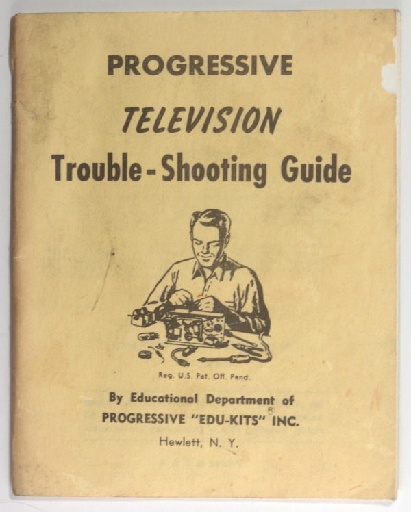 c.1956 Progressive Edu-Kit TV/Radio trouble shooting guides