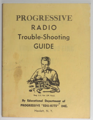 c.1956 Progressive Edu-Kit TV/Radio trouble shooting guides