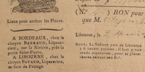 1871 Chez Eschenauer Benecke & Co. Bordeaux (vins) Prix-Courant