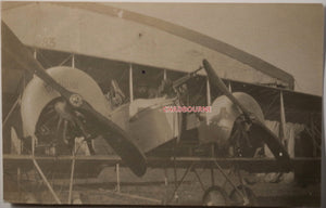 Guerre 14-18 France 3 photos biplan Caudron G.4 ’Pourquoi Pas’