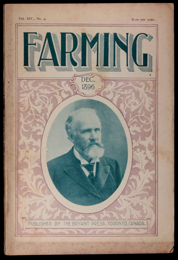 1896 Canada ‘Farming’ magazine