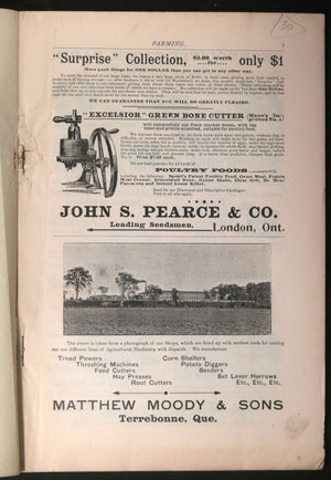 1896 Canada ‘Farming’ magazine