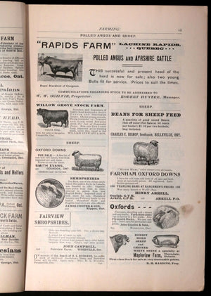 1896 Canada ‘Farming’ magazine