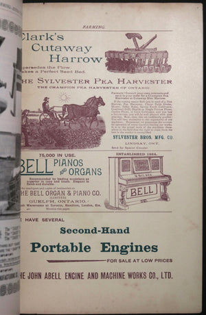 1896 Canada ‘Farming’ magazine