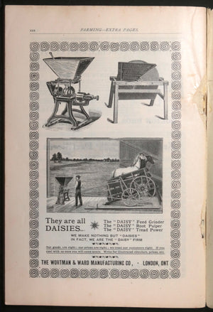 1896 Canada ‘Farming’ magazine