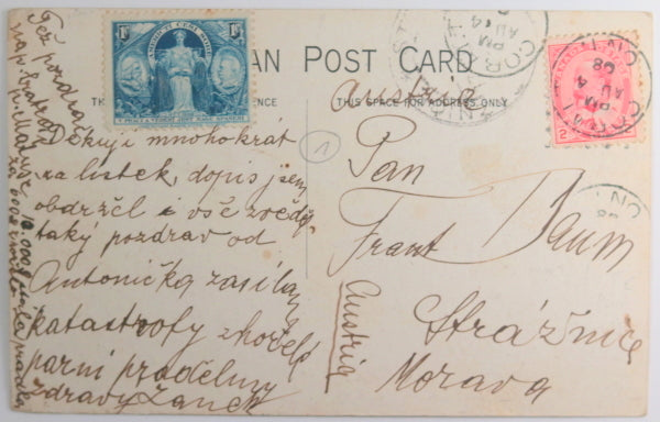 1908 Canada photo postcard Cobalt Ontario Steam Laundry Fire 1908 Canada photo postcard Cobalt Ontario Steam Laundry Fire