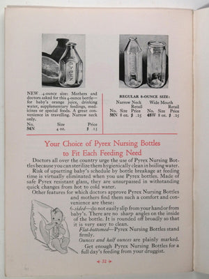 1931 USA Pyrex recipe book ‘Getting the Most out of Foods’